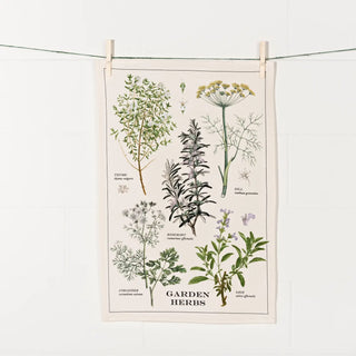 Garden Herb Kitchen Towel