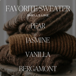 Favorite Sweater Candle