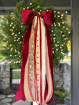 Winterberry Cheer Ribbon Set