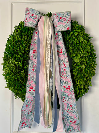 Garden Bunny Wreath Ribbon