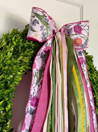 Bold in Bloom Wreath Ribbon Set