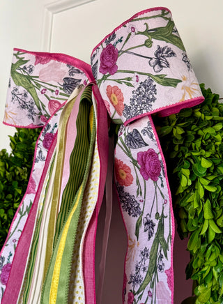 Bold in Bloom Wreath Ribbon Set