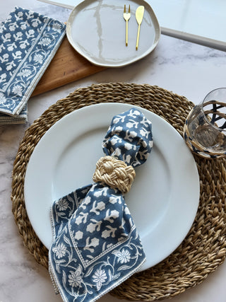Charlotte Indigo Napkins