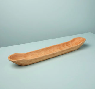 Mango Wood Long Bowl