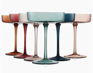 Art Deco Coups, Set of 6