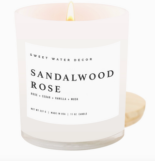 Sandalwood Rose Candle