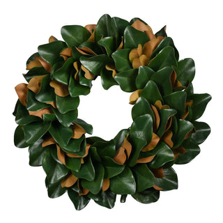 Magnolia Leaf Wreath, 27 Inch