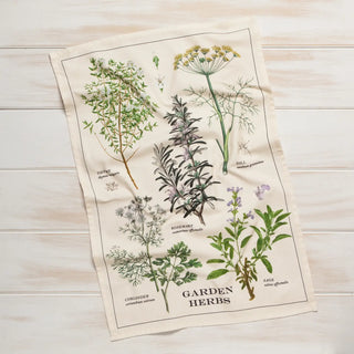 Garden Herb Kitchen Towel