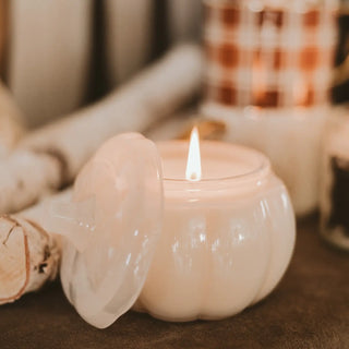 Pumpkin Jar Candle- Warm and Cozy